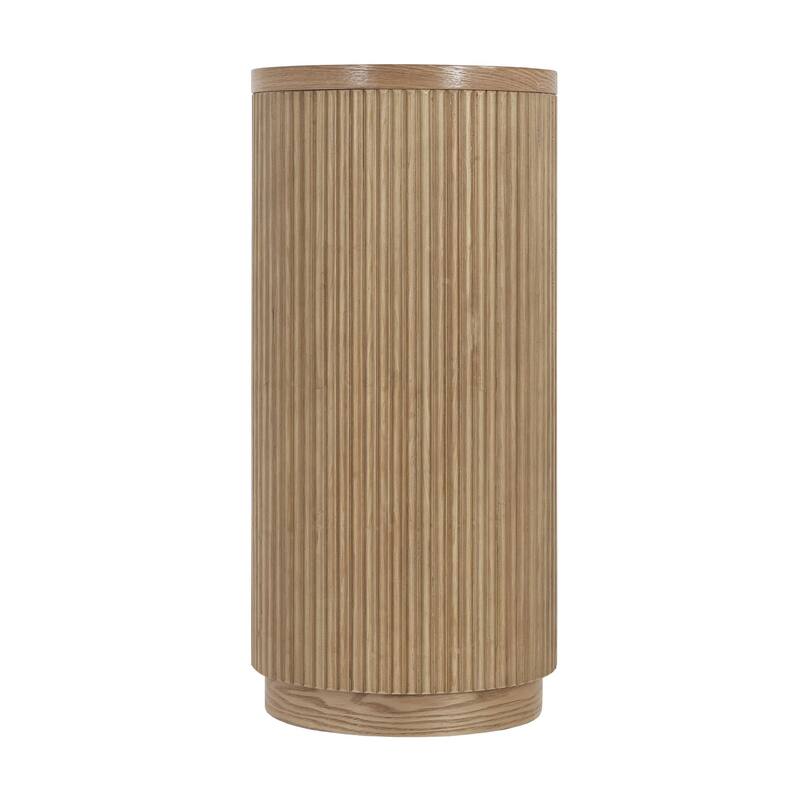 Multi-functional corridor table, open shelf