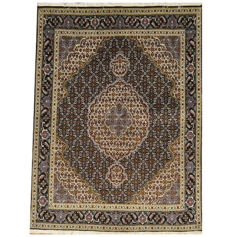 Handmade Tabriz Wool Rug (Iran) - 5' x 6'7
