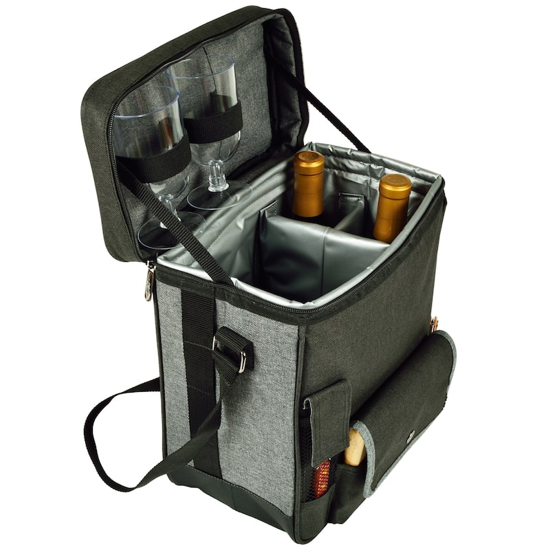 Picnic at Ascot - Wine & Cheese Cooler Bag