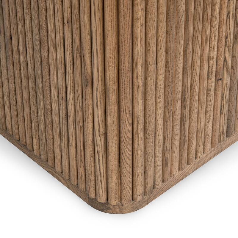 Classic Home Vander 60" Square Wood Dining Table