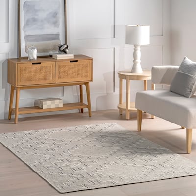 Nuloom Alani Textured Moroccan Area Rug