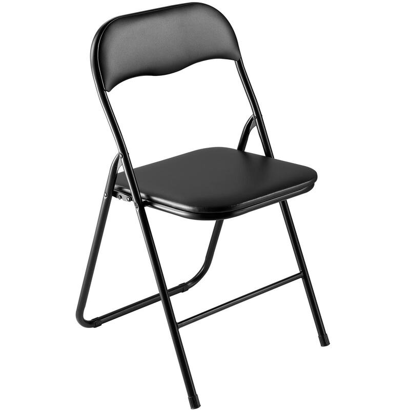Portable Folding Chair with Padded Cushion for Events
