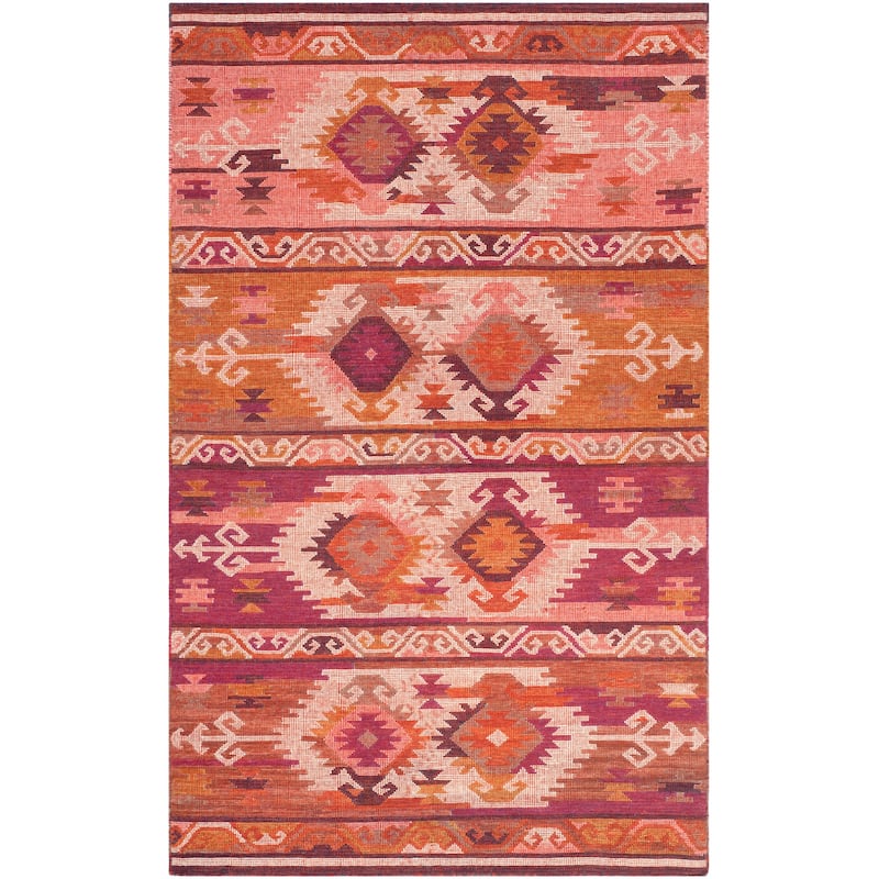 SAFAVIEH Handmade Canyon Cristieana Boho Tribal Wool Rug