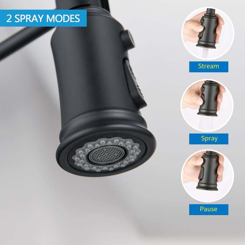 Single Handle Touch Kitchen Faucet Pull Down Sprayer - 4.84*8.3*19.25