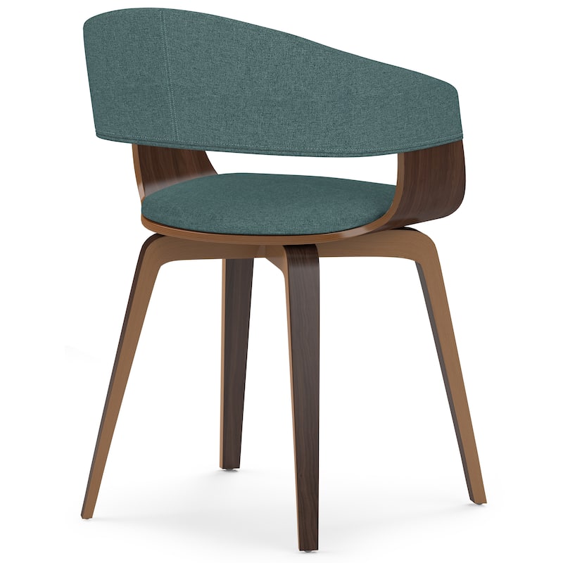 WYNDENHALL Calinda Mid Century Modern Bentwood Single Dining Chair - 20.5"w x 21.7"d x 30.9"h