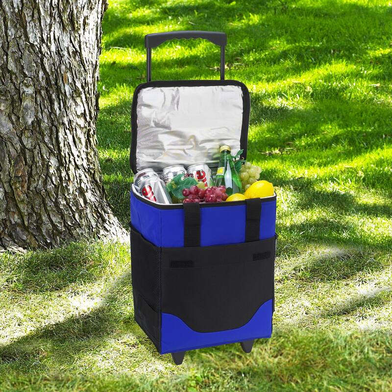 NCAA California Berkeley University Golden Bears 32 Can Collapsible Rolling Cooler