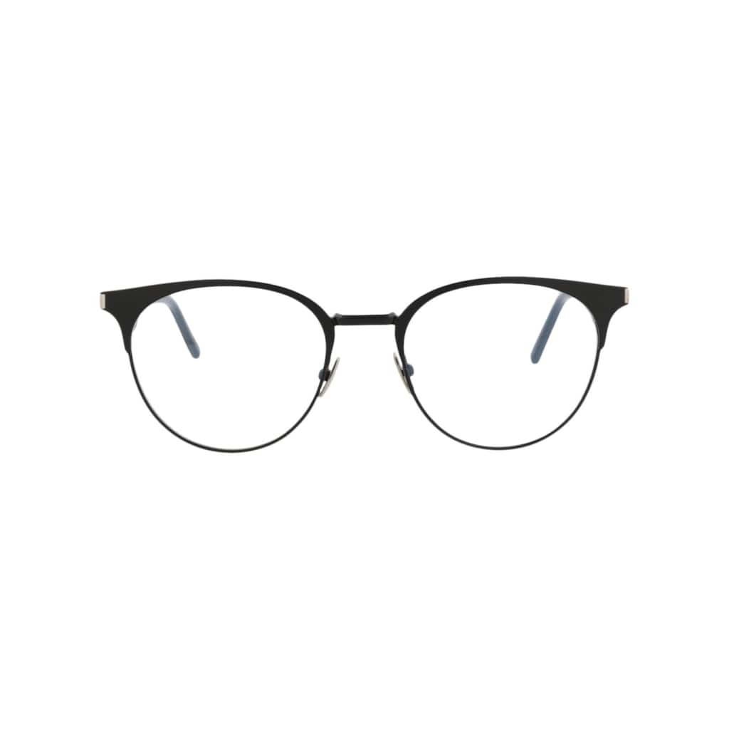 Saint Laurent Round-Frame Metal Optical Frames