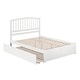 preview thumbnail 40 of 84, Richmond Solid Wood Platform Bed with Footboard & Twin XL Trundle