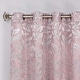 preview thumbnail 66 of 124, Superior Leaves Machine Washable Room Darkening Grommet Blackout Curtains, Set of 2