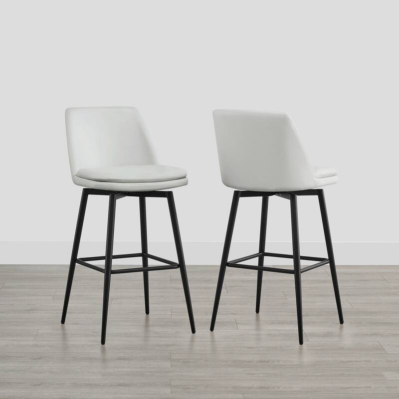 Ariel Counter Height Swivel Barstool Set