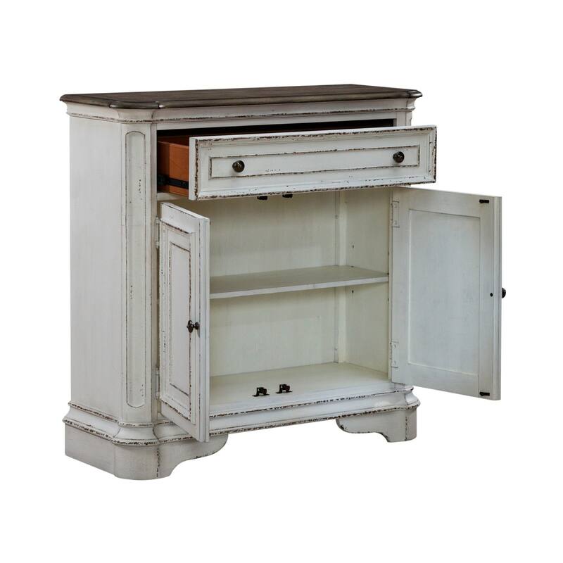 Liberty Furniture Magnolia Manor Accent Cabinet Buffet - Width 38" x Depth 15" x Height 38"
