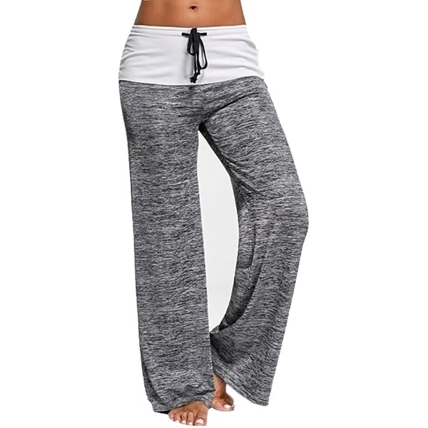 Drawstring Wide Leg Yoga Pants High Waisted Lounge Pants Casual Pants. Opens flyout.