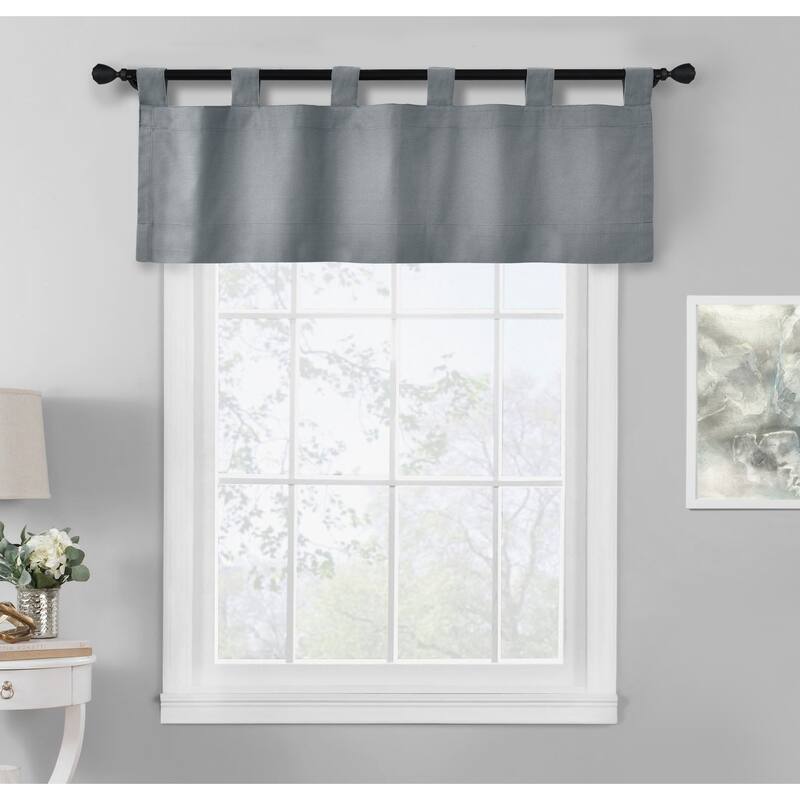 ThermaLogic Weathermate Insulated Cotton Tab Top Valance