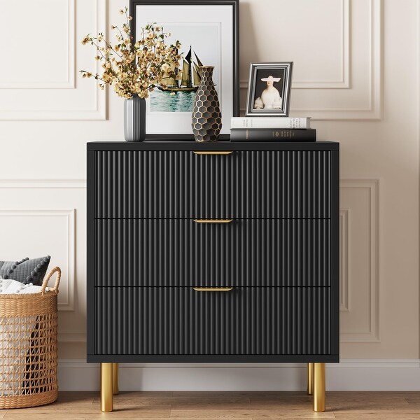 Modern 3 drawer chest discount