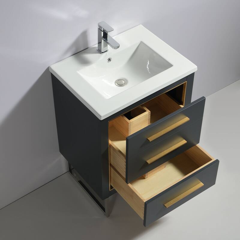 LaLa 24" Single Vanity Set