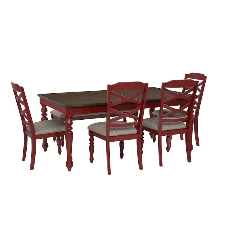 Aster 6PC Rectangle Dining Set