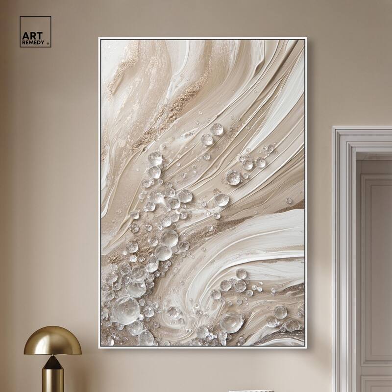 Viscous Veils III Canvas by Art Remedy