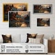 preview thumbnail 4 of 8, Designart "Autumn Sunset Cottage I" Cottage Landscape Framed Wall Art For Living Room