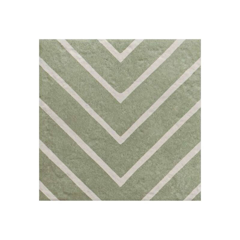 Verity Woven 8x8 Matte Porcelain Encaustic Tile - Floor, Wall, Backsplash