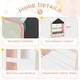 preview thumbnail 19 of 19, Playhouse Kids Bookshelf with Chalkboard and Whiteboard for 3-6 Years-Gray