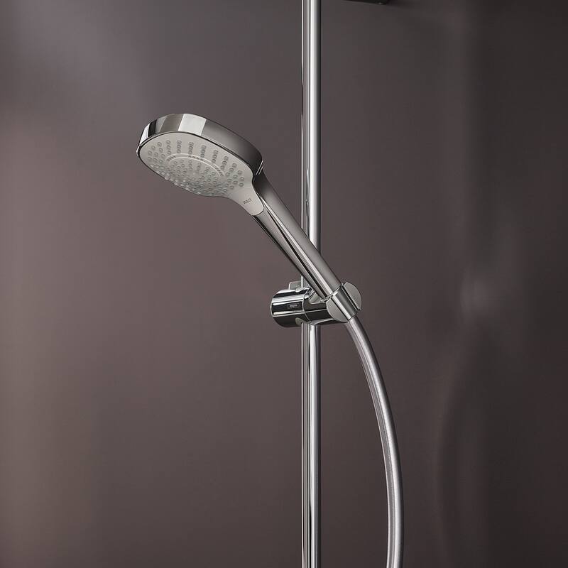 Hansgrohe 04698 Croma Select E Thermostatic Shower System with Shower - Chrome