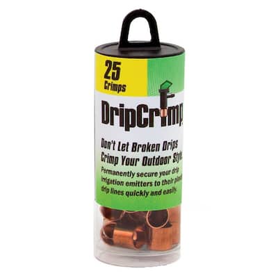 DripCrimp Copper Rings Refill Pack - 25 Count