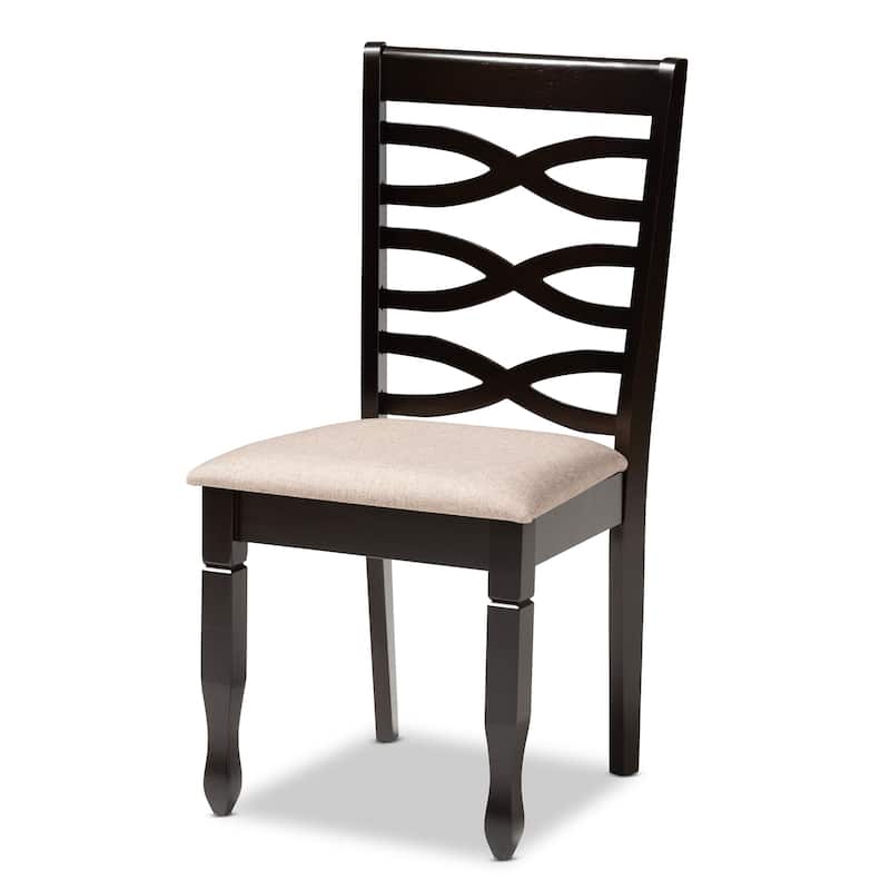 Mila Modern and Contemporary 7-Piece Dining Set