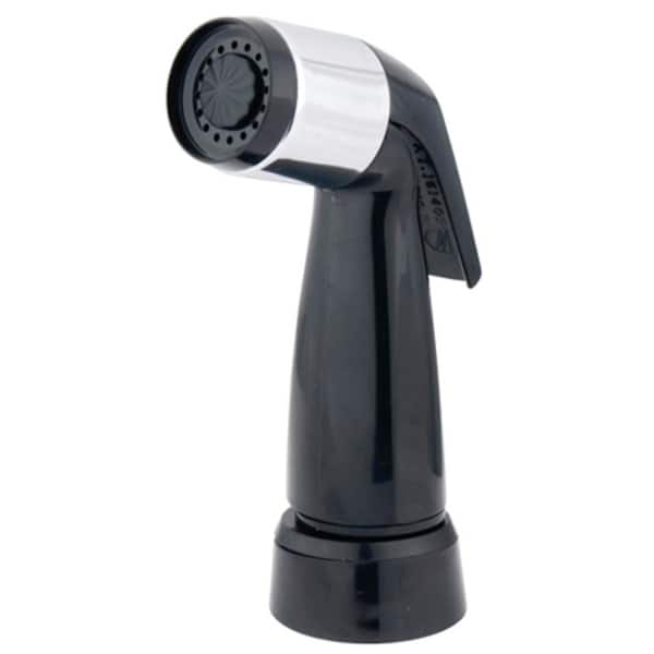 slide 1 of 1, Kingston Brass Black Side Sprayer for Kitchen Faucet