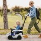 preview thumbnail 6 of 39, 3-In-1 Ride on Push Car Mercedes Benz G350 Stroller Sliding Car with Canopy - 34.3" x 15.5" x 37.4" (L x W x H)
