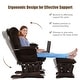 preview thumbnail 3 of 5, Wood Baby Rocker Nursery Furniture Glider and Ottoman Cushion Set