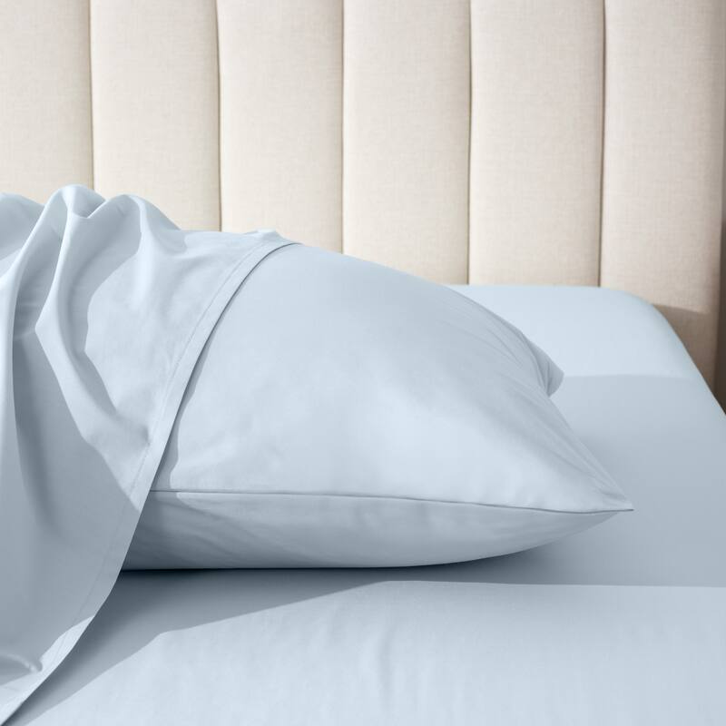 Bare Home Organic Cotton Percale Pillowcase Set (Set of 2)