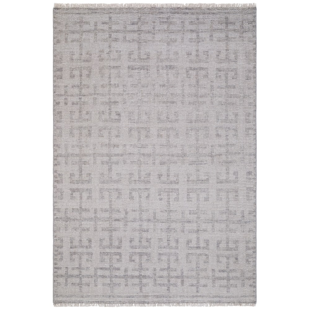 Terra by Obeetee Sienna Row Gray Rug