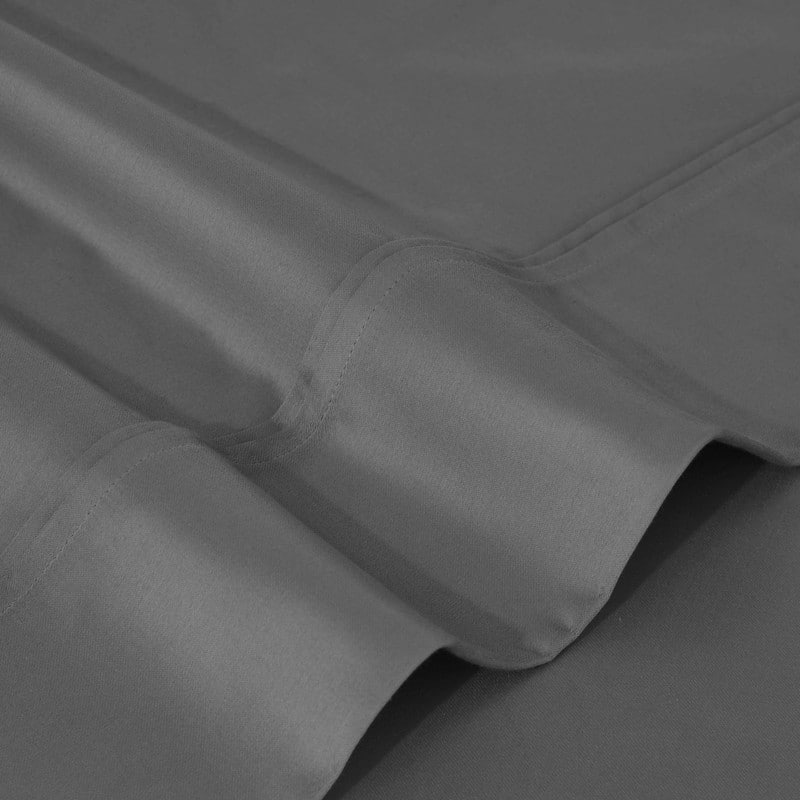 Blue Nile Mills 1200 Thread Count Egyptian Cotton Embroidered Deep Pocket Sheet Set