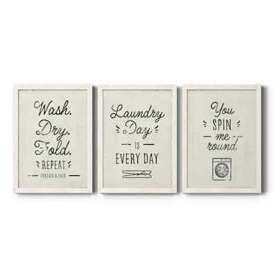 Laundry Room I-Premium Framed Canvas - Ready to Hang - Multi-Color