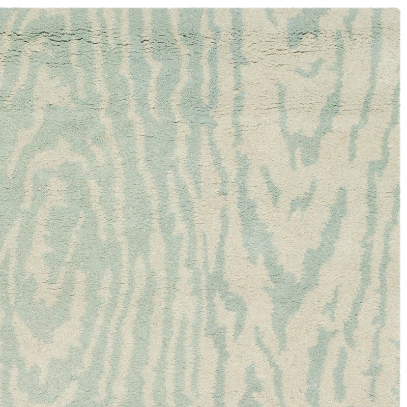 Martha Stewart by SAFAVIEH Handmade Layered Faux Bois Wool Rug