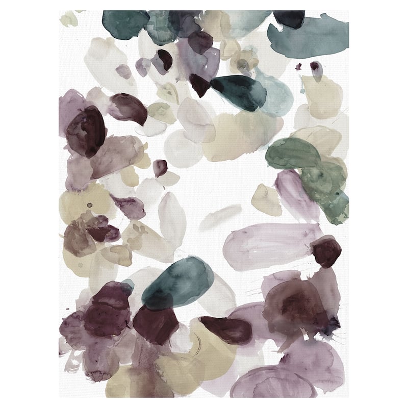 Butterfly Dance in Neutral D by Allyson Fukushima Canvas Art Print