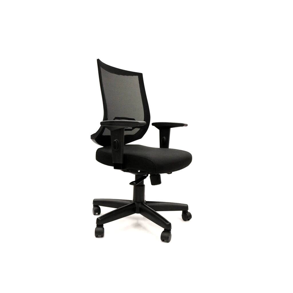 Ergonomic Mesh Office Chair - Adjustable Lumbar Support, Comfortable Seat, Modern Design