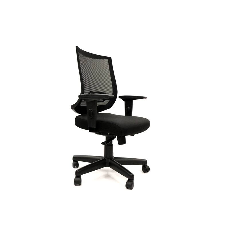 Ergonomic Mesh Office Chair - Adjustable Lumbar Support, Comfortable Seat, Modern Design