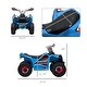 preview thumbnail 6 of 7, Blue 6V Kids ATV, Four-Wheeler with Forward/Backward, Ages 18-36 Months