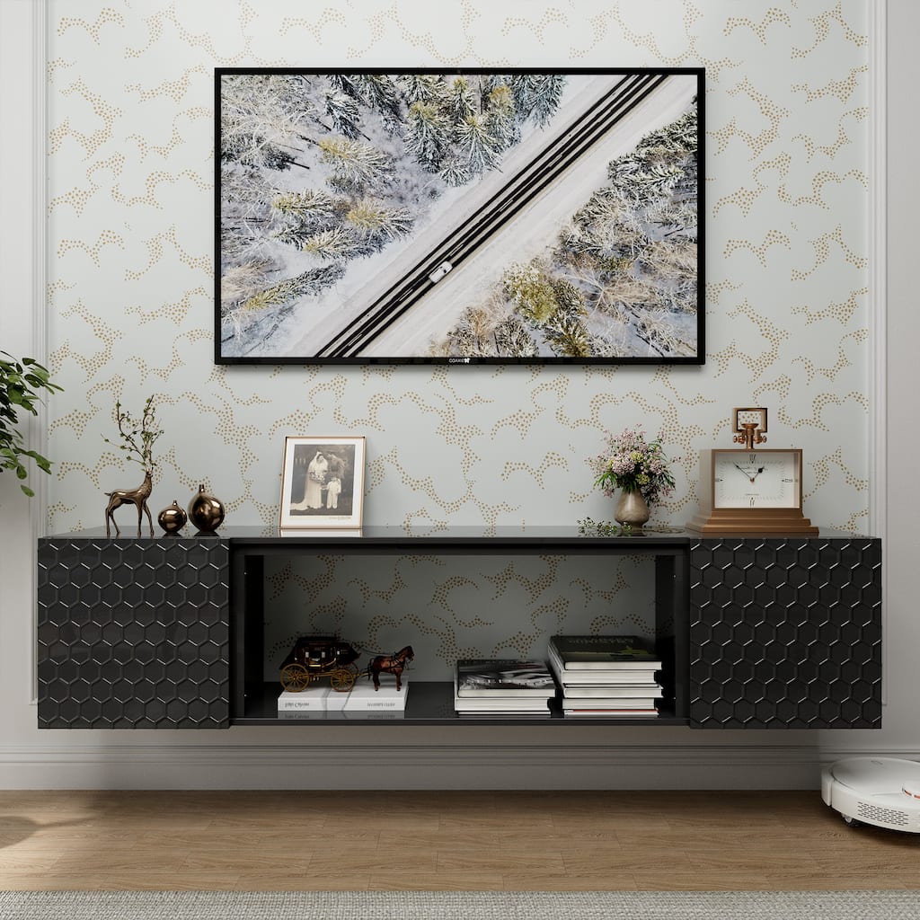 Floating TV Wall Mount Stand
