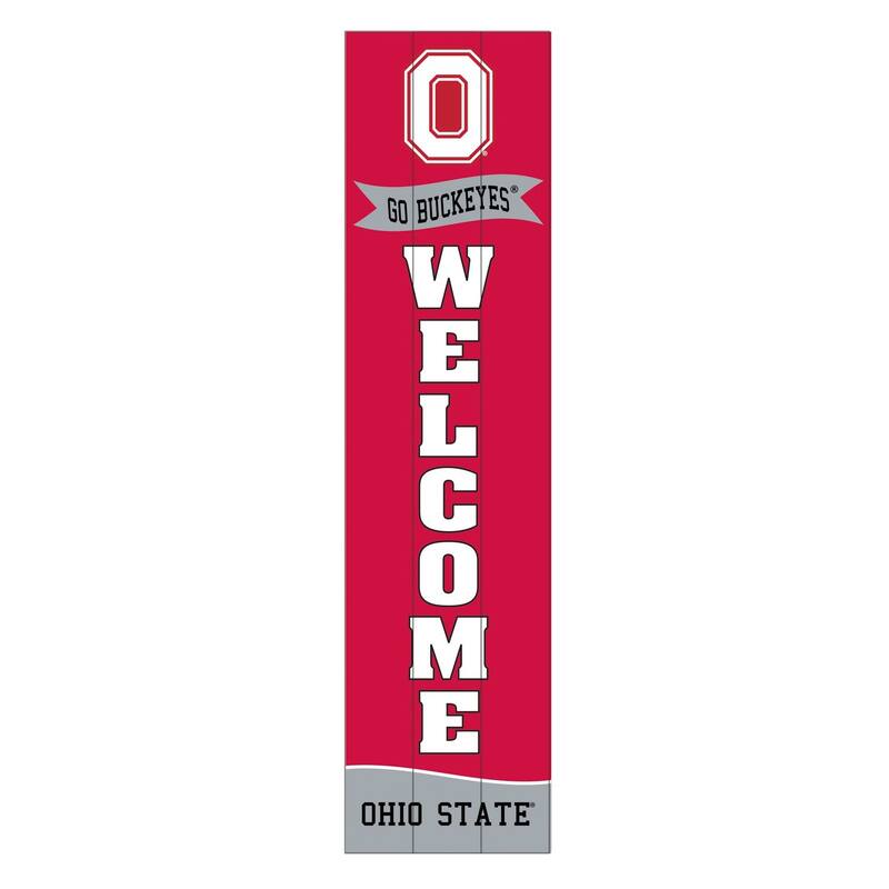 47" Porch Leaner Welcome Wall Sign, Ohio State University