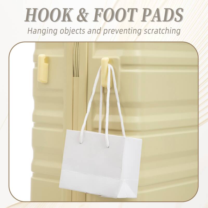 Fashion Luggage Lightweight Luggage, 3-Piece Set with Universal Wheels and Telescopic Handle, for Boarding and Travel