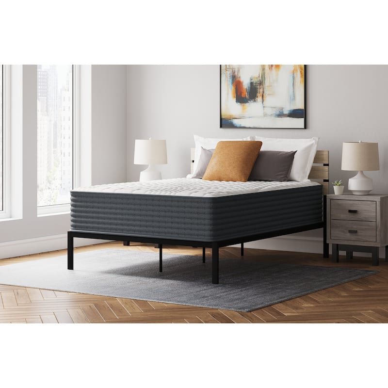 Signature Design by Ashley Hybrid 1400 White Mattress - Queen