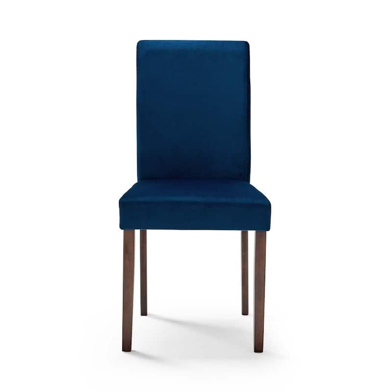 Copper Grove Piskent Velvet-upholstered Armless Dining Chairs (Set of 2)