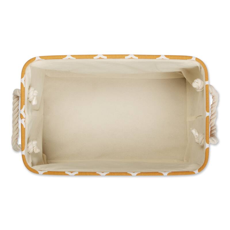 DII Lattice Decorative Storage Bin