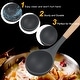 preview thumbnail 4 of 5, Silicone Soup Ladle Spoon 12.4 " One Piece Design Cooking Utensil - Gray - 12.4" x 3.1"(L*W)