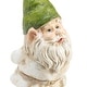 preview thumbnail 106 of 104, Gnome Folding Hands Looking Up Garden Statue