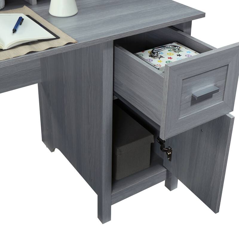 Techni Mobili Classic Office Desk with Storage