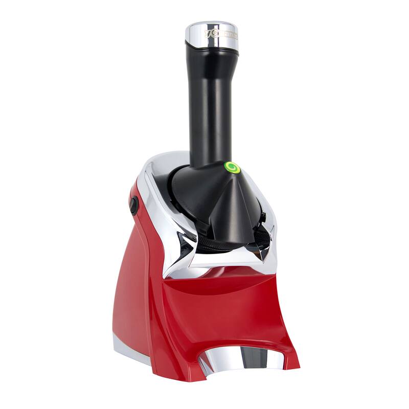 Yonanas Deluxe Non-Dairy Frozen Fruit Soft Serve Dessert Maker, Includes 75 Recipes, 200 Watts