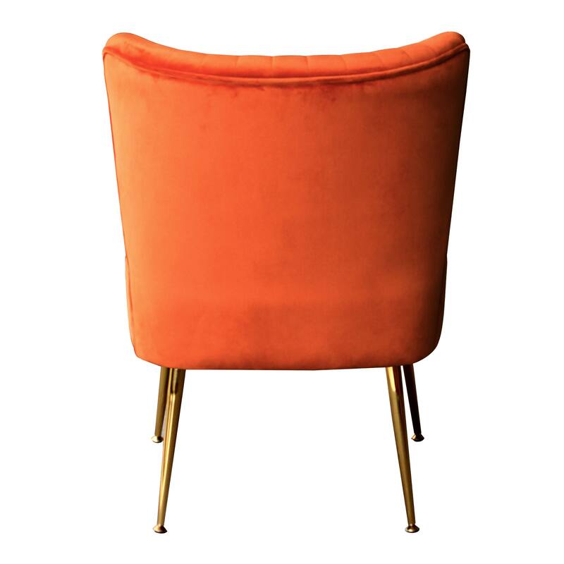 Haven Contemporary Velvet Upholstered Accent Chair